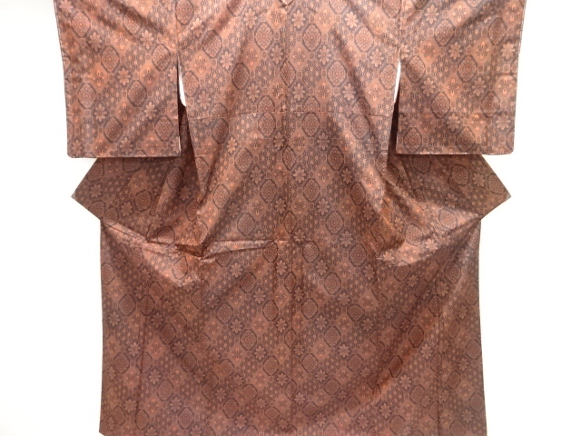 Japanese Kimono / Tsumugi Omeshi Silk